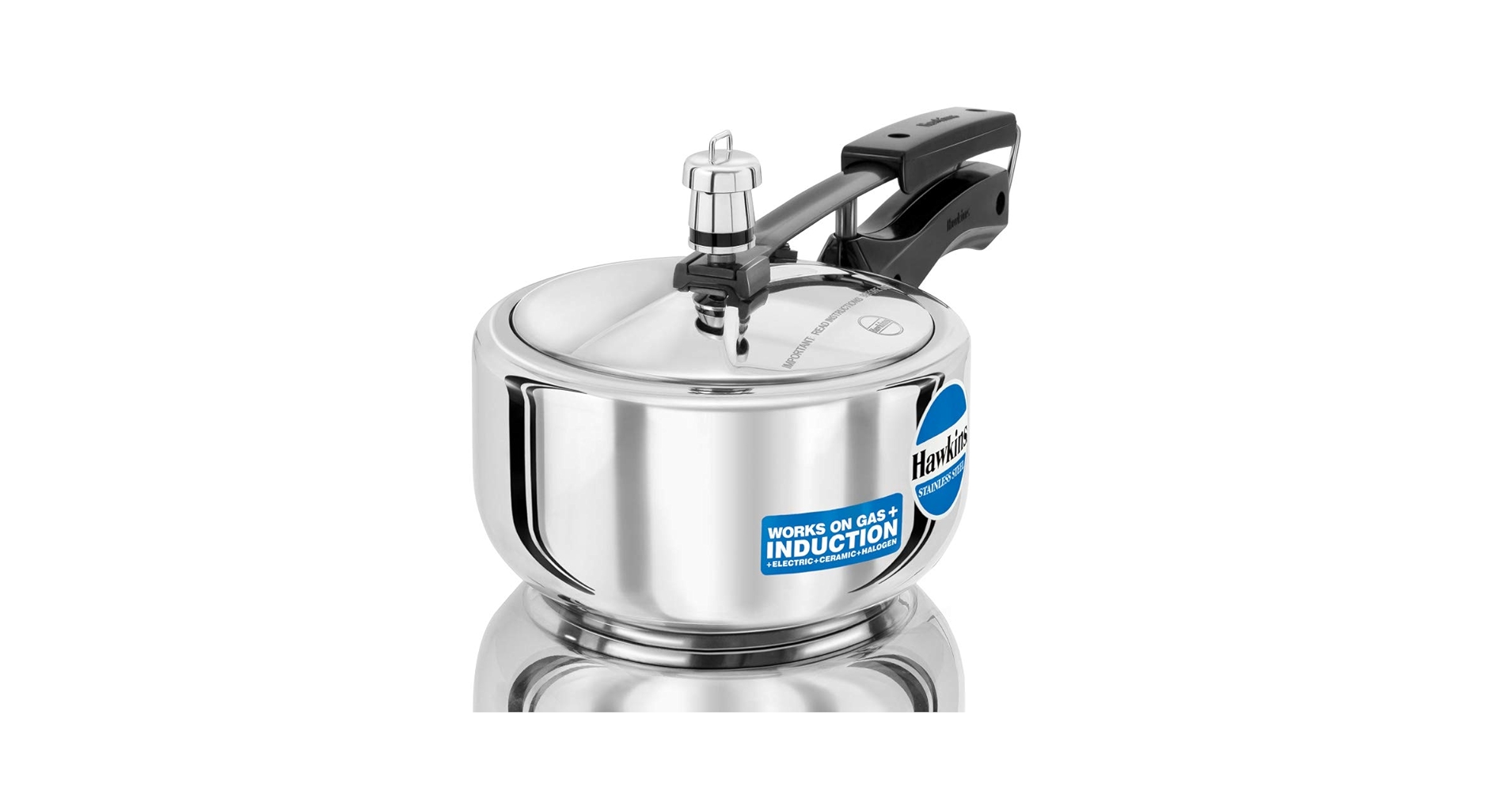 Hawkins 圧力鍋 2L Presser Cooker ホーキンス □ステンレス製圧力鍋-2リットル□